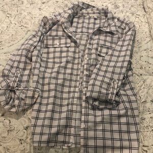 Button collared dress shirt
